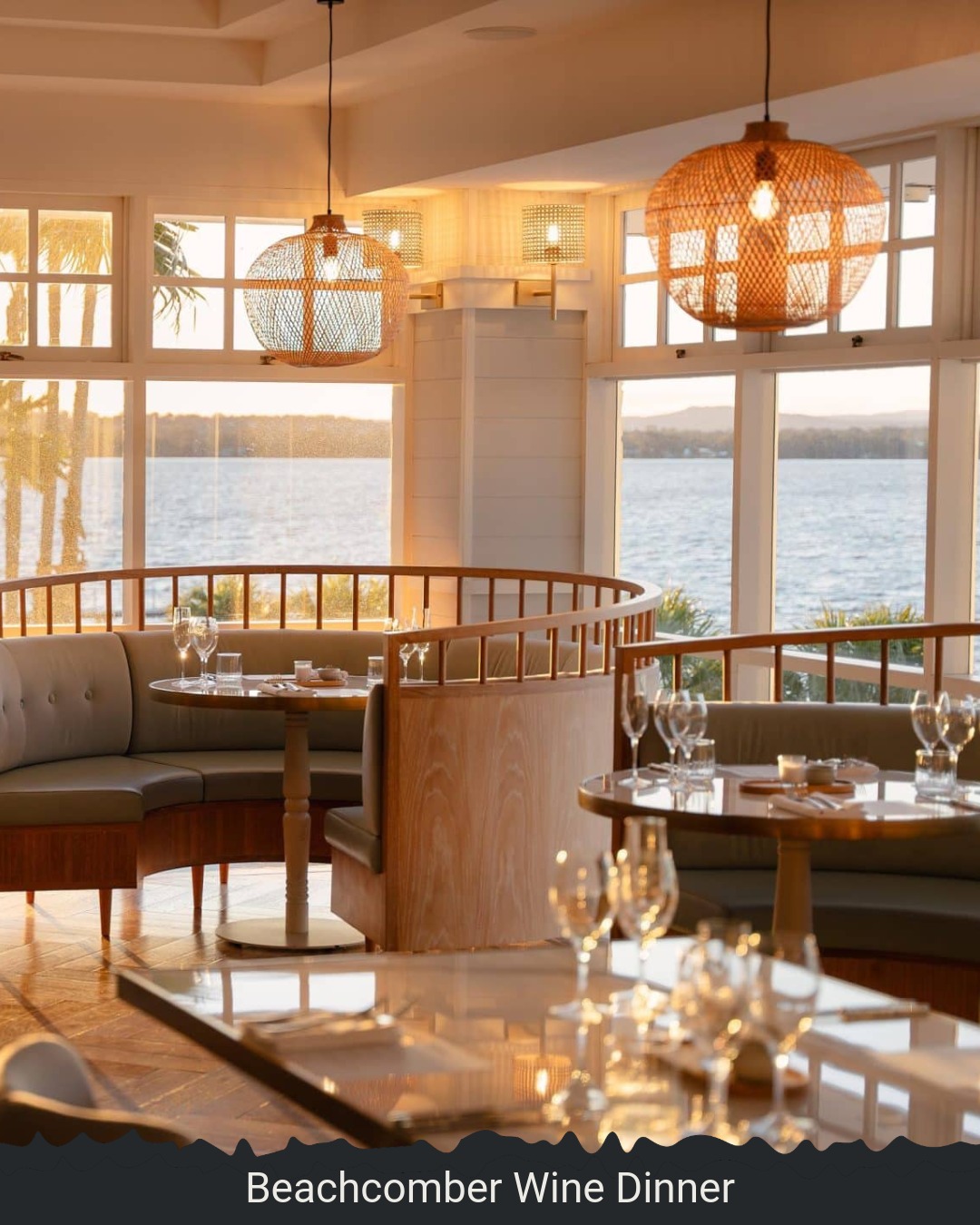 Beachcomber wine dinner tile